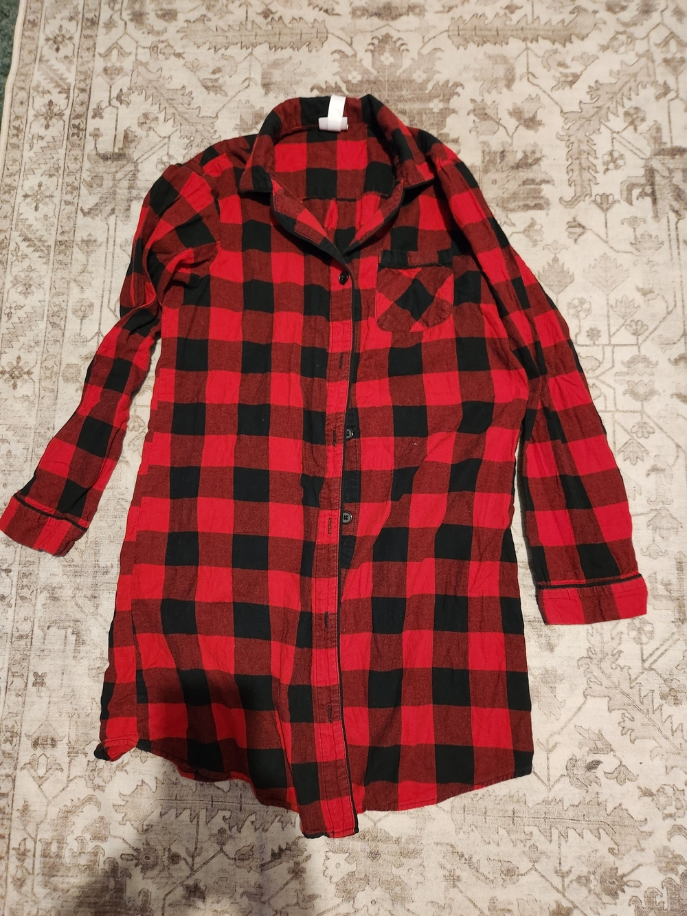 Wondershop Red and Black Buffalo Plaid Shirt Jacket